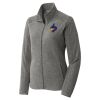 Women's Heather Microfleece Full Zip Jacket Women's Heather Microfleece Full Zip Jacket Thumbnail