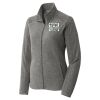 Women's Heather Microfleece Full Zip Jacket Women's Heather Microfleece Full Zip Jacket Thumbnail