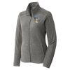 Women's Heather Microfleece Full Zip Jacket Women's Heather Microfleece Full Zip Jacket Thumbnail