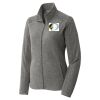 Women's Heather Microfleece Full Zip Jacket Women's Heather Microfleece Full Zip Jacket Thumbnail