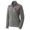 Women's Heather Microfleece Full Zip Jacket Women's Heather Microfleece Full Zip Jacket Thumbnail