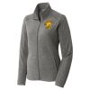 Women's Heather Microfleece Full Zip Jacket Women's Heather Microfleece Full Zip Jacket Thumbnail