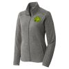 Women's Heather Microfleece Full Zip Jacket Women's Heather Microfleece Full Zip Jacket Thumbnail