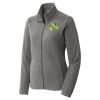 Women's Heather Microfleece Full Zip Jacket Women's Heather Microfleece Full Zip Jacket Thumbnail