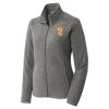 Women's Heather Microfleece Full Zip Jacket Women's Heather Microfleece Full Zip Jacket Thumbnail