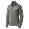 Women's Heather Microfleece Full Zip Jacket Women's Heather Microfleece Full Zip Jacket Thumbnail