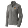 Women's Heather Microfleece Full Zip Jacket Women's Heather Microfleece Full Zip Jacket Thumbnail
