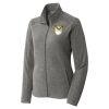 Women's Heather Microfleece Full Zip Jacket Women's Heather Microfleece Full Zip Jacket Thumbnail