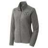 Women's Heather Microfleece Full Zip Jacket Women's Heather Microfleece Full Zip Jacket Thumbnail