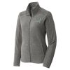 Women's Heather Microfleece Full Zip Jacket Women's Heather Microfleece Full Zip Jacket Thumbnail