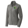 Women's Heather Microfleece Full Zip Jacket Women's Heather Microfleece Full Zip Jacket Thumbnail