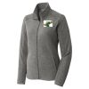 Women's Heather Microfleece Full Zip Jacket Women's Heather Microfleece Full Zip Jacket Thumbnail