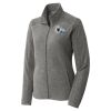 Women's Heather Microfleece Full Zip Jacket Women's Heather Microfleece Full Zip Jacket Thumbnail