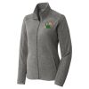 Women's Heather Microfleece Full Zip Jacket Women's Heather Microfleece Full Zip Jacket Thumbnail