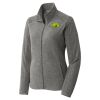 Women's Heather Microfleece Full Zip Jacket Women's Heather Microfleece Full Zip Jacket Thumbnail