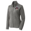 Women's Heather Microfleece Full Zip Jacket Women's Heather Microfleece Full Zip Jacket Thumbnail