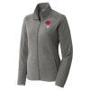 Women's Heather Microfleece Full Zip Jacket Women's Heather Microfleece Full Zip Jacket Thumbnail
