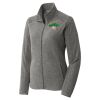 Women's Heather Microfleece Full Zip Jacket Women's Heather Microfleece Full Zip Jacket Thumbnail