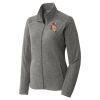 Women's Heather Microfleece Full Zip Jacket Women's Heather Microfleece Full Zip Jacket Thumbnail