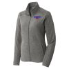 Women's Heather Microfleece Full Zip Jacket Women's Heather Microfleece Full Zip Jacket Thumbnail