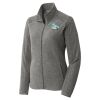 Women's Heather Microfleece Full Zip Jacket Women's Heather Microfleece Full Zip Jacket Thumbnail