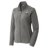 Women's Heather Microfleece Full Zip Jacket Women's Heather Microfleece Full Zip Jacket Thumbnail