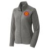 Women's Heather Microfleece Full Zip Jacket Women's Heather Microfleece Full Zip Jacket Thumbnail
