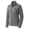Women's Heather Microfleece Full Zip Jacket Women's Heather Microfleece Full Zip Jacket Thumbnail