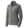 Women's Heather Microfleece Full Zip Jacket Women's Heather Microfleece Full Zip Jacket Thumbnail