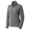Women's Heather Microfleece Full Zip Jacket Women's Heather Microfleece Full Zip Jacket Thumbnail