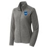 Women's Heather Microfleece Full Zip Jacket Women's Heather Microfleece Full Zip Jacket Thumbnail