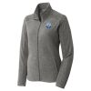 Women's Heather Microfleece Full Zip Jacket Women's Heather Microfleece Full Zip Jacket Thumbnail