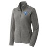 Women's Heather Microfleece Full Zip Jacket Women's Heather Microfleece Full Zip Jacket Thumbnail