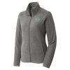Women's Heather Microfleece Full Zip Jacket Women's Heather Microfleece Full Zip Jacket Thumbnail