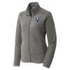 Women's Heather Microfleece Full Zip Jacket Women's Heather Microfleece Full Zip Jacket Thumbnail