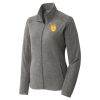 Women's Heather Microfleece Full Zip Jacket Women's Heather Microfleece Full Zip Jacket Thumbnail