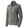 Women's Heather Microfleece Full Zip Jacket Women's Heather Microfleece Full Zip Jacket Thumbnail