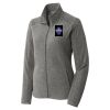 Women's Heather Microfleece Full Zip Jacket Women's Heather Microfleece Full Zip Jacket Thumbnail