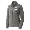 Women's Heather Microfleece Full Zip Jacket Women's Heather Microfleece Full Zip Jacket Thumbnail