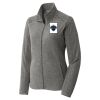 Women's Heather Microfleece Full Zip Jacket Women's Heather Microfleece Full Zip Jacket Thumbnail