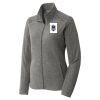 Women's Heather Microfleece Full Zip Jacket Women's Heather Microfleece Full Zip Jacket Thumbnail