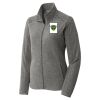 Women's Heather Microfleece Full Zip Jacket Women's Heather Microfleece Full Zip Jacket Thumbnail