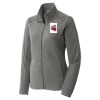 Women's Heather Microfleece Full Zip Jacket Women's Heather Microfleece Full Zip Jacket Thumbnail