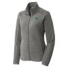 Women's Heather Microfleece Full Zip Jacket Women's Heather Microfleece Full Zip Jacket Thumbnail