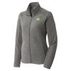 Women's Heather Microfleece Full Zip Jacket Women's Heather Microfleece Full Zip Jacket Thumbnail
