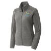 Women's Heather Microfleece Full Zip Jacket Women's Heather Microfleece Full Zip Jacket Thumbnail