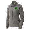 Women's Heather Microfleece Full Zip Jacket Women's Heather Microfleece Full Zip Jacket Thumbnail