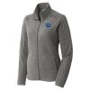 Women's Heather Microfleece Full Zip Jacket Women's Heather Microfleece Full Zip Jacket Thumbnail