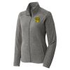 Women's Heather Microfleece Full Zip Jacket Women's Heather Microfleece Full Zip Jacket Thumbnail