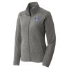 Women's Heather Microfleece Full Zip Jacket Women's Heather Microfleece Full Zip Jacket Thumbnail